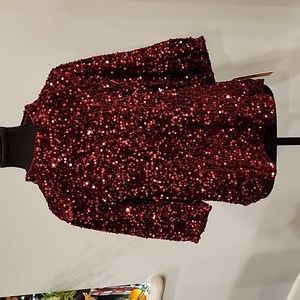 Nanette Lepore Sequined Top
